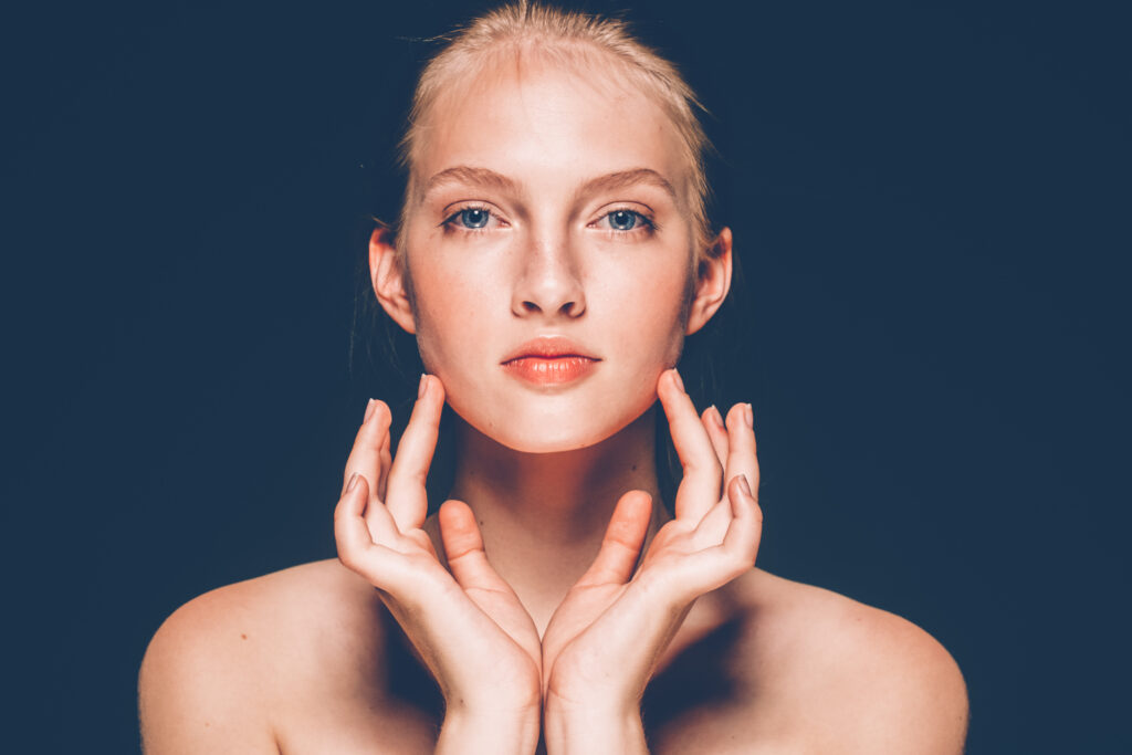 Dr. Seegobin performing a dermal filler treatment